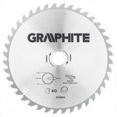 Graphite körfűrészlap 250x30 z39