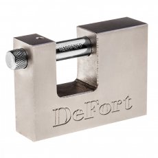 DEFORT Lakat 70 mm réz tömb 3 kulccsal