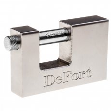 DEFORT Lakat 90 mm réz tömb 3 kulccsal